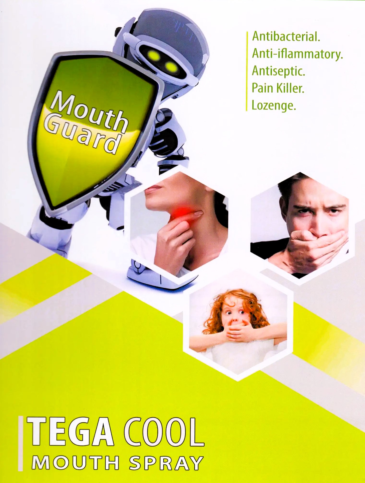 تيجا كول بخاخ مطهر لصحة الفم و الحلق 60 ملي TEGA COOL