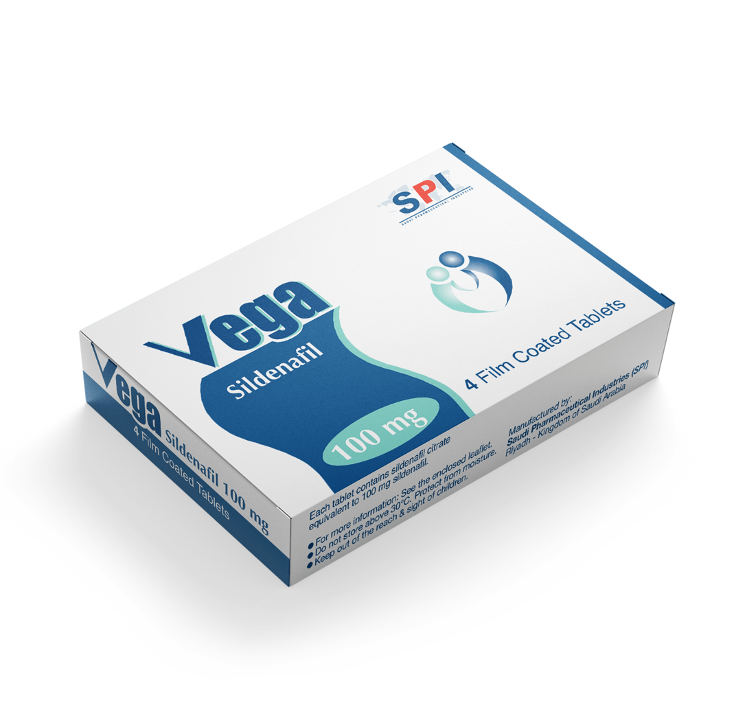 فيجا حبوب 100 مجم الاصلية لتقوية الانتصاب Vega 4 Tablet