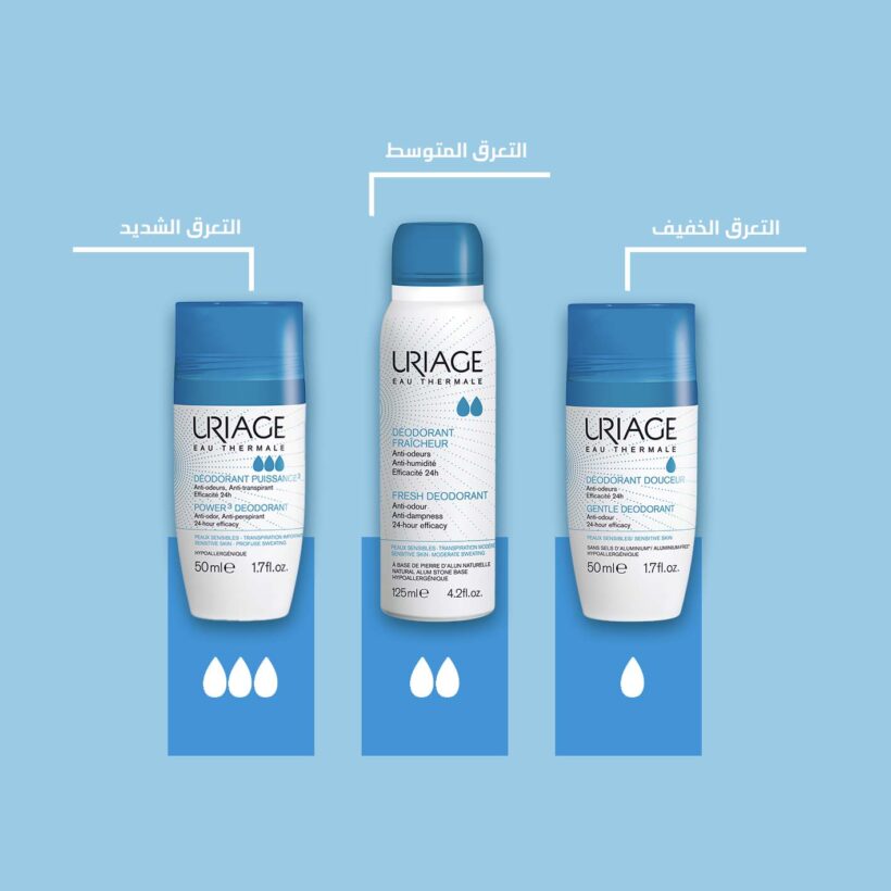 يورياج مزيل عرق رول اون URIAGE DEODORANT GENTLE ROLL ON