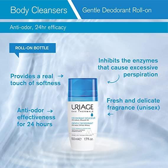 يورياج مزيل عرق رول اون URIAGE DEODORANT GENTLE ROLL ON