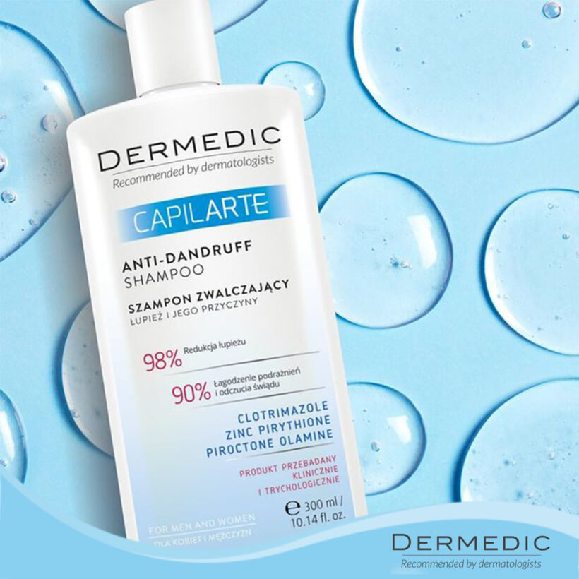 DERMDIC CAPILARTE ديرمديك شامبو العناية بالشعر الدهني