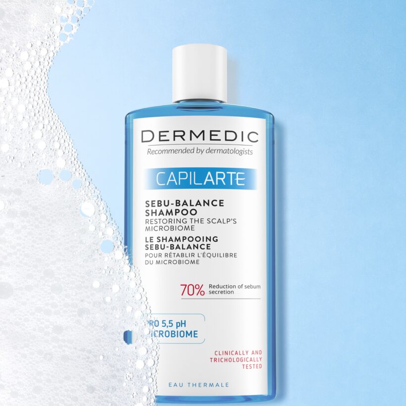 DERMDIC CAPILARTE ديرمديك شامبو العناية بالشعر الدهني