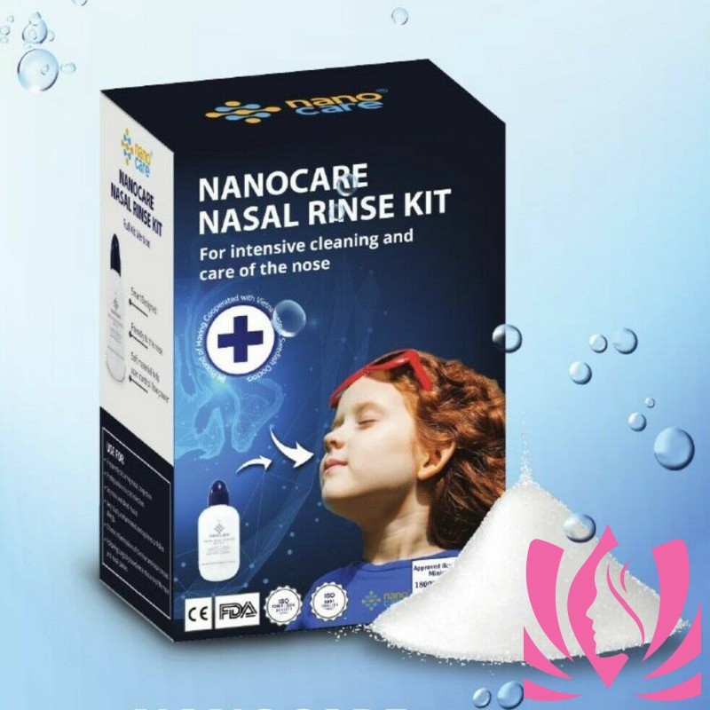 غسول الأنف نانوكير NANOCARE NASAL RINSE KIT