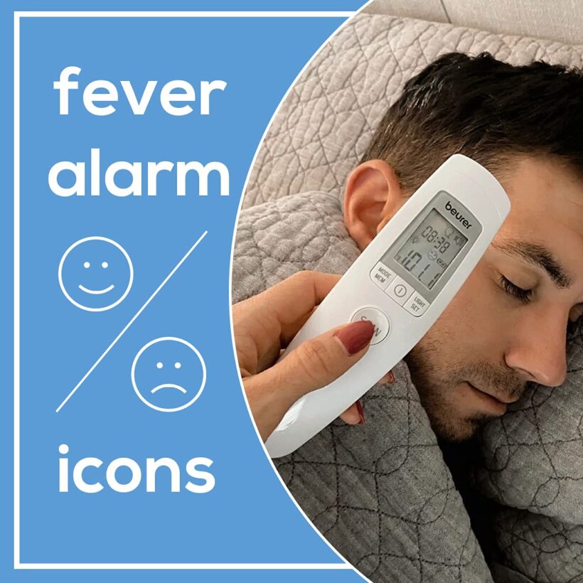 مقياس حرارة بدون لمس بيورير Beurer 3 In 1 Thermometer FT90