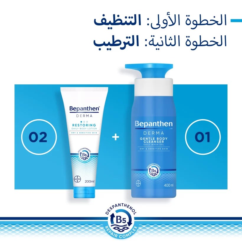 لوشن بيبانثين للترطيب اليومي Bepanthen Body Lotion