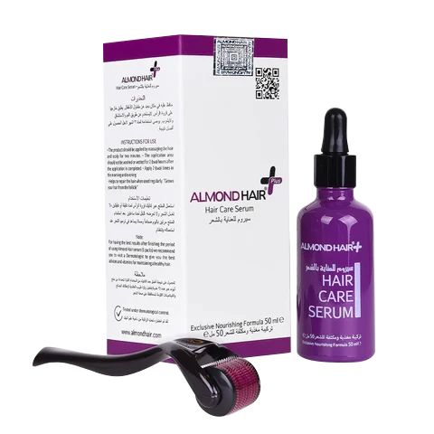 الموند هير مجموعة تطويل و تكثيف الشعر للنساء ALMOND HAIR