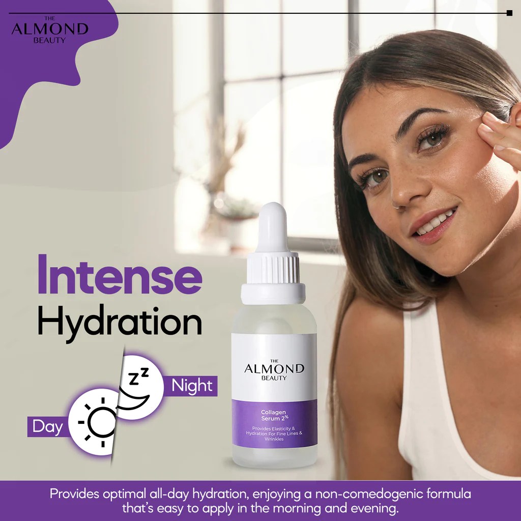 الموندبيوتي سيروم الكولاجين لتصحيح التجاعيد ALMOND BEAUTY