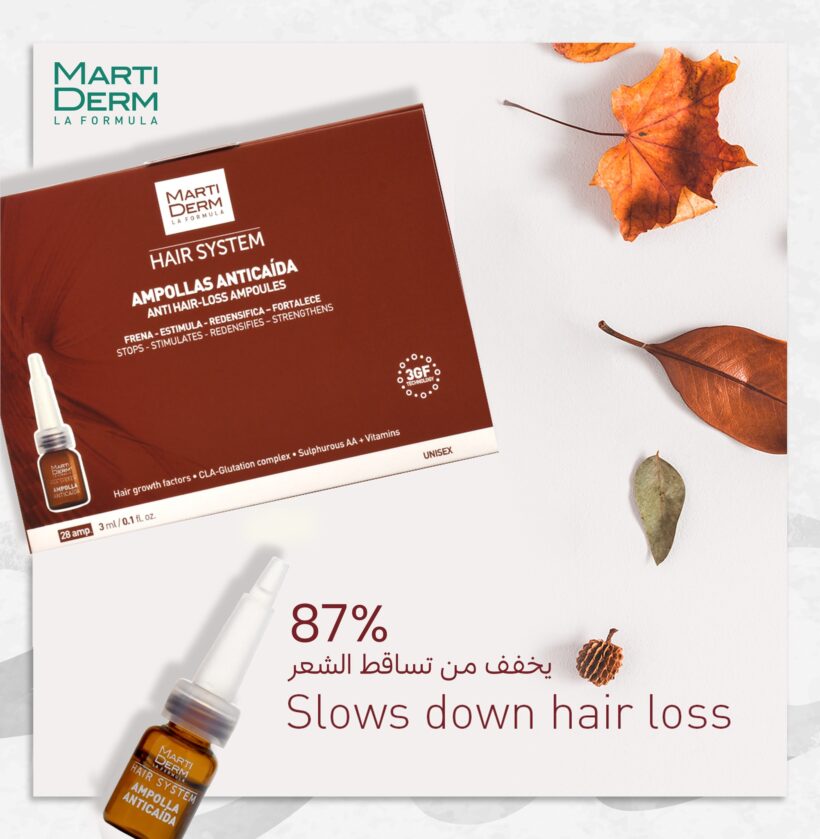 Martiderm مارتيديرم لوشن تساقط الشعر  HairLoss Lotion