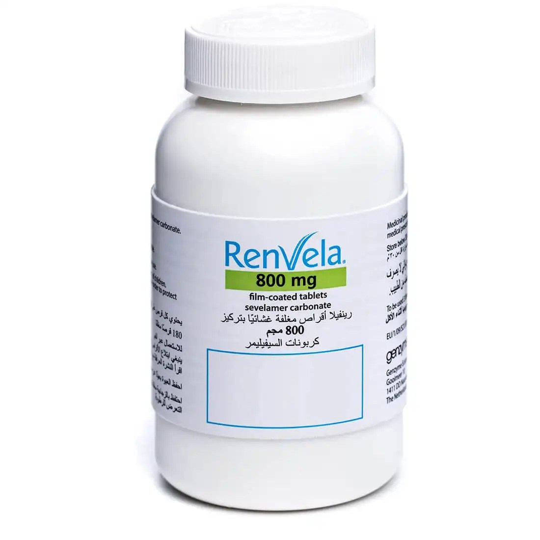 Renvela رينفيلا 800 مجم 180 قرص يصرف بوصفة طبية