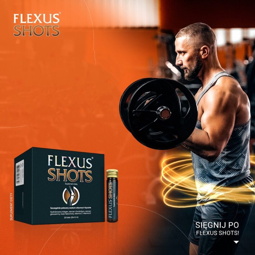 Flexus Shots فلكزس شوتس لعلاج المفاصل والغضاريف 20 قارورة