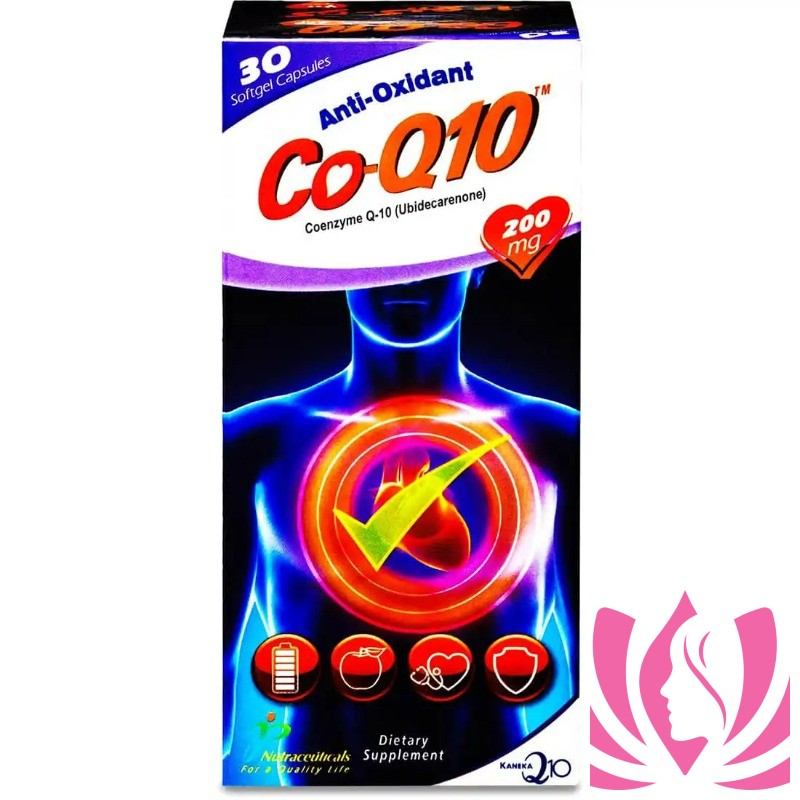 كو كيو 10 جي بي مكمل غذائي 200 مجم 30 كبسولة JP Co Q10