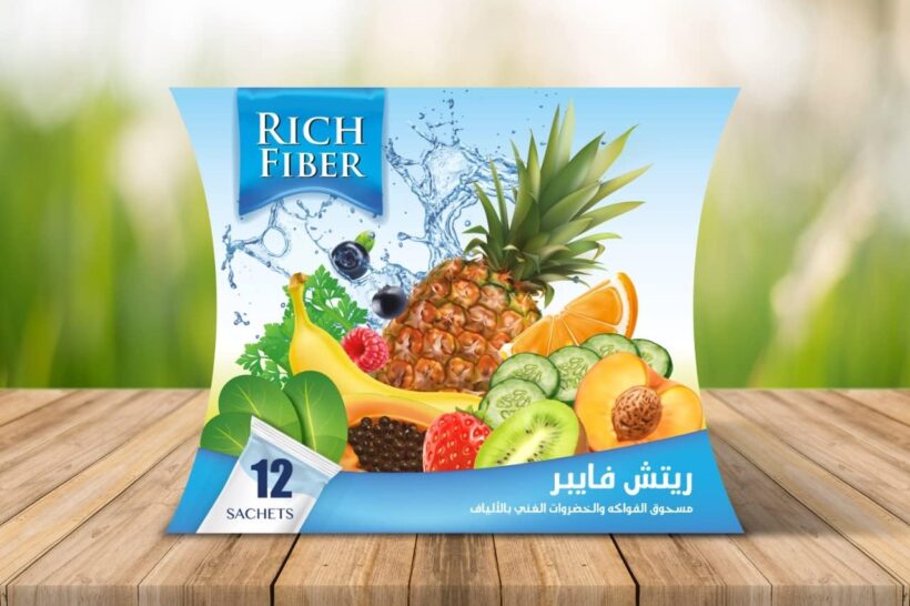 rich fiber ريتش فايبر ملين يساعد علي تخفيف الوزن 30 كيس